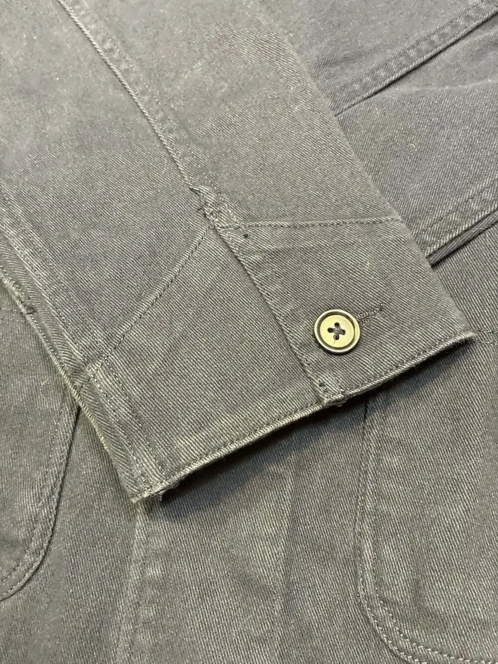 Quince Men's Canvas Chore Jacket in Navy, Size XL